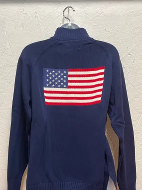 1/2 Zip Cotton Sweater