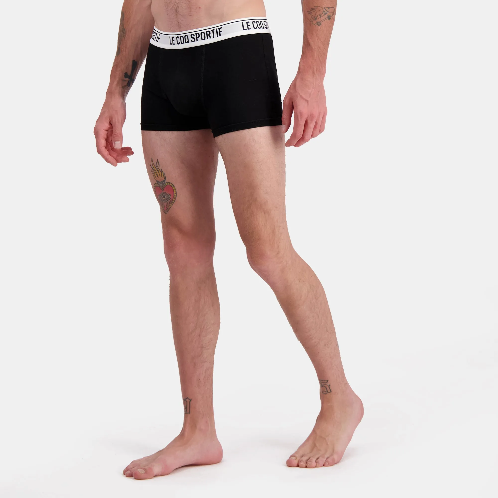 2422991-ESS SSVET Lot de 2 Boxer M new optical w | Lot 2 Boxers Homme