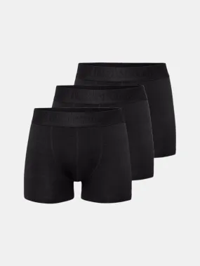 3-Pack Bamboo Boxers Black