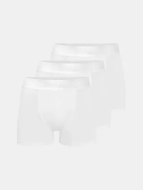 3-Pack Bamboo Boxers White