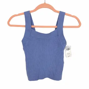 Abercrombie & Fitch Lavender Ribbed Cropped Sweater Cami NWT- Size S