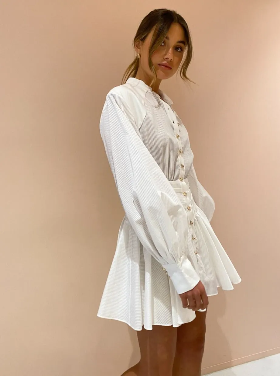 Acler Tyler Dress in Ivory