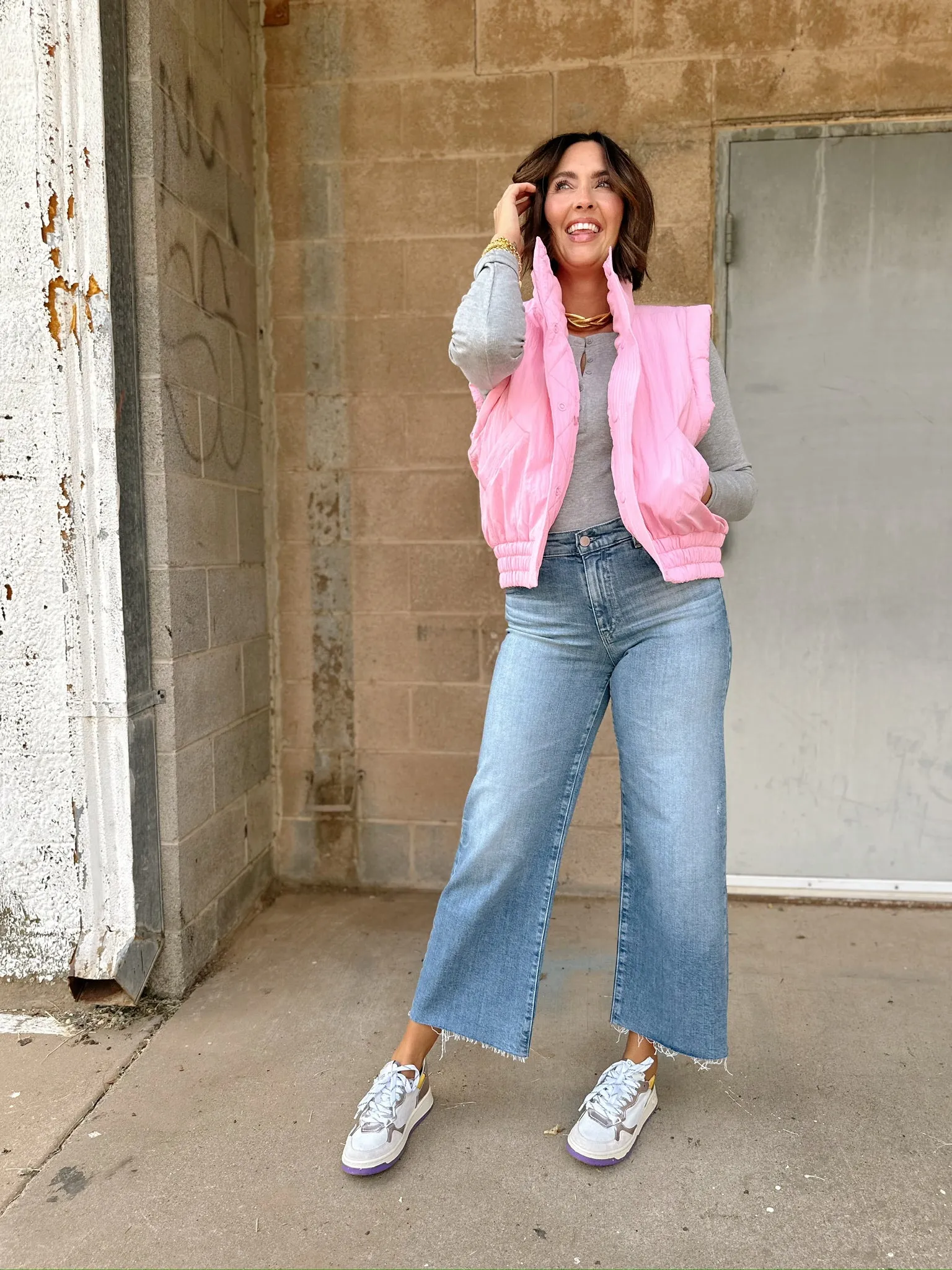 AG Jean | Saige Wide Leg Crop - 18 Years Oslo