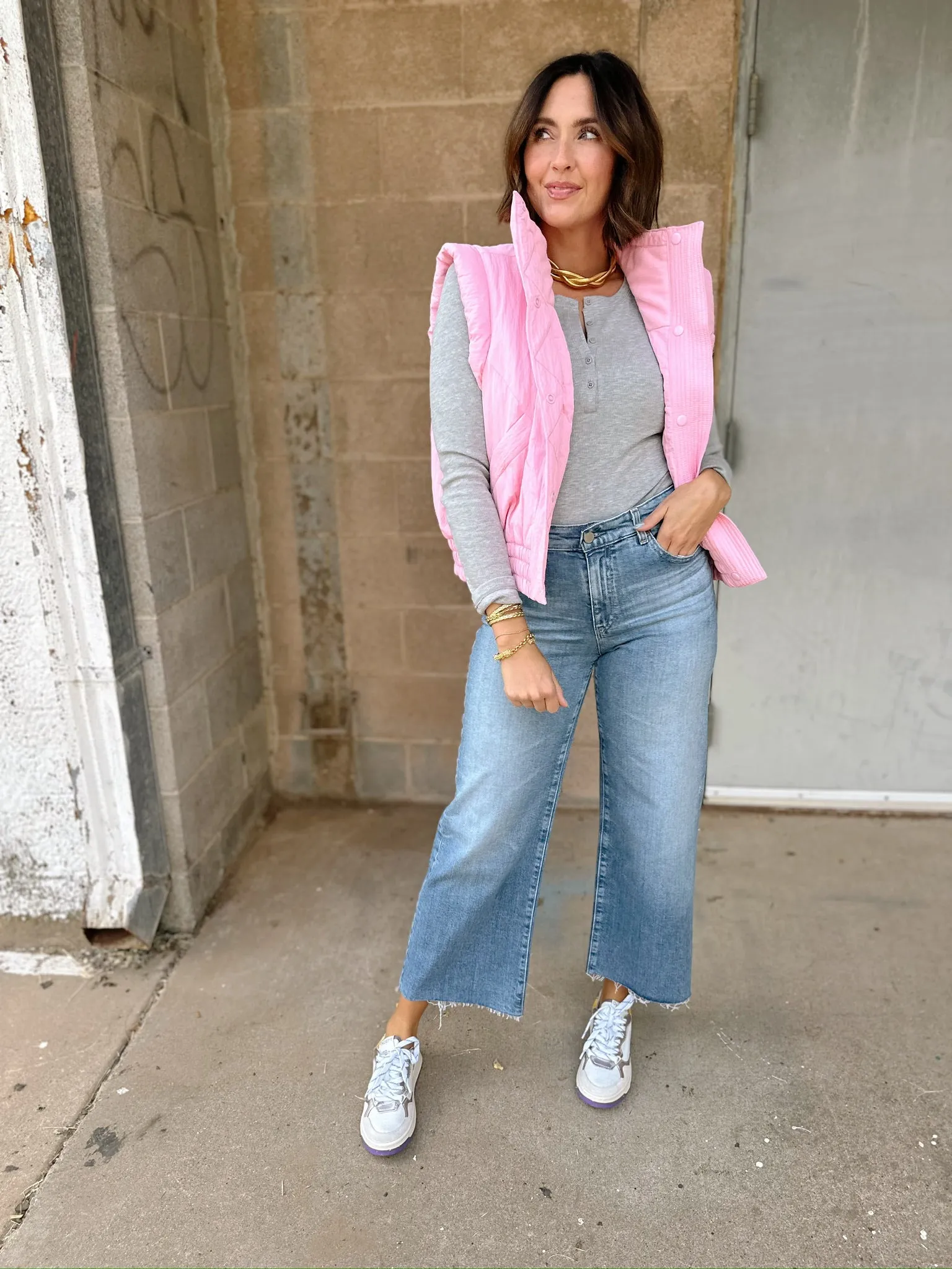 AG Jean | Saige Wide Leg Crop - 18 Years Oslo
