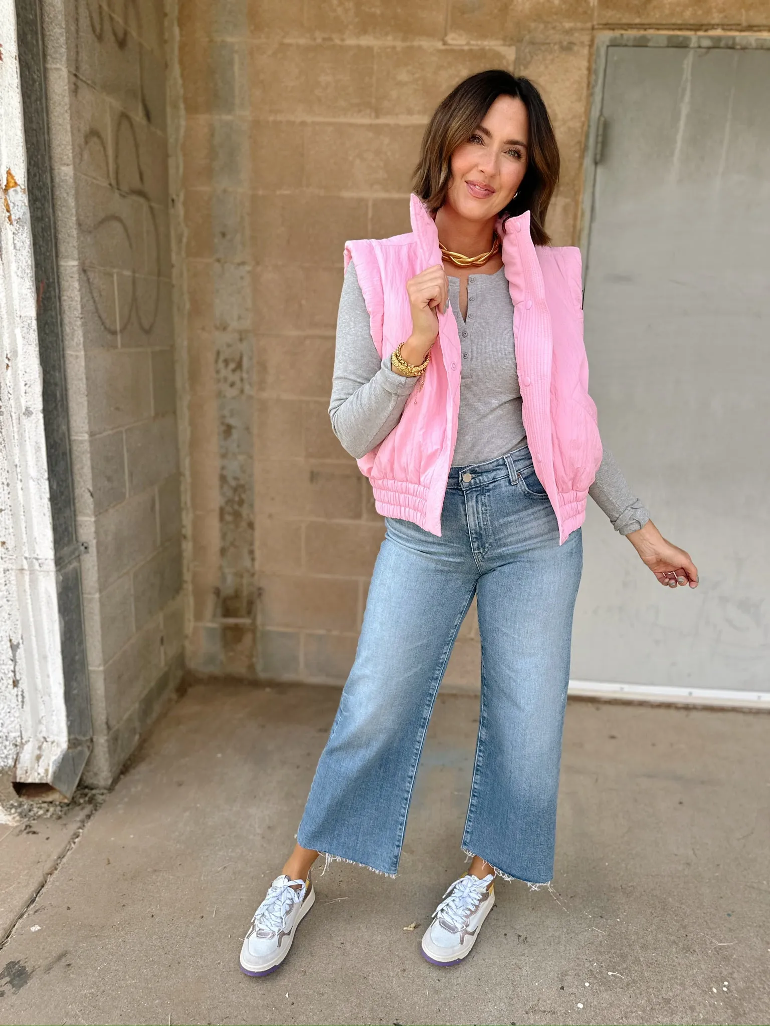 AG Jean | Saige Wide Leg Crop - 18 Years Oslo