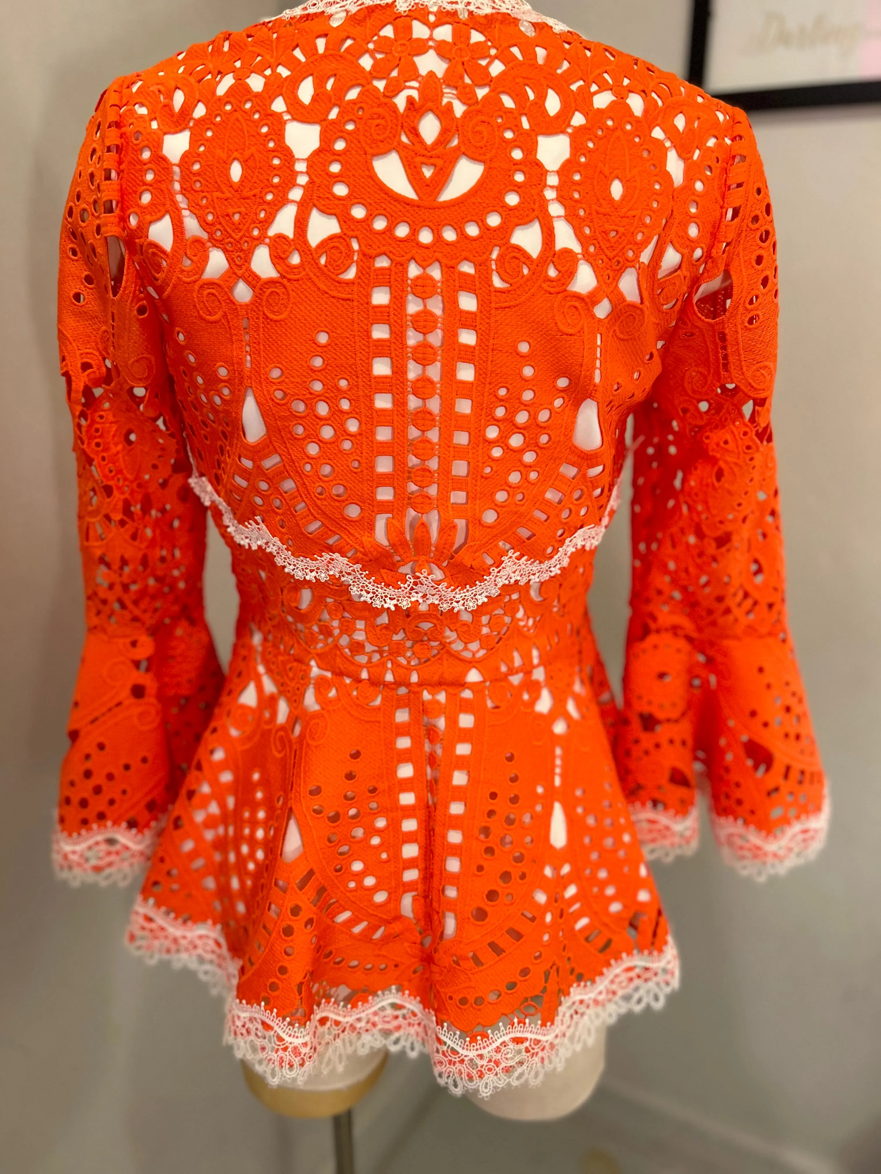 ALEXIS LACE BLOUSE