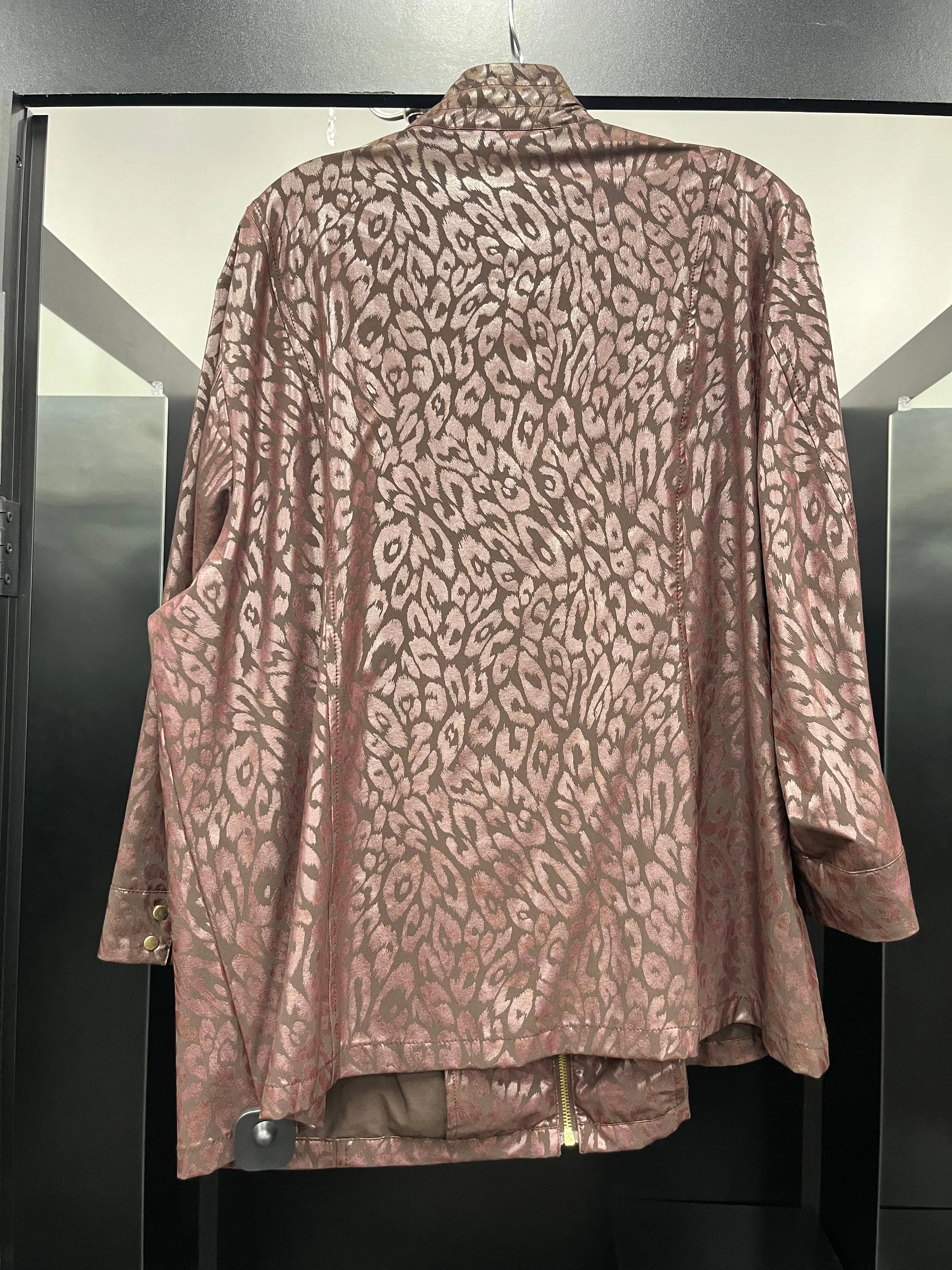 Animal Print Jacket Other Zenergy By Chicos, Size 4