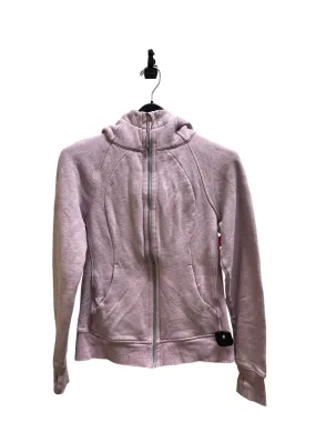 Athletic Jacket By Lululemon In Purple, Size: 6