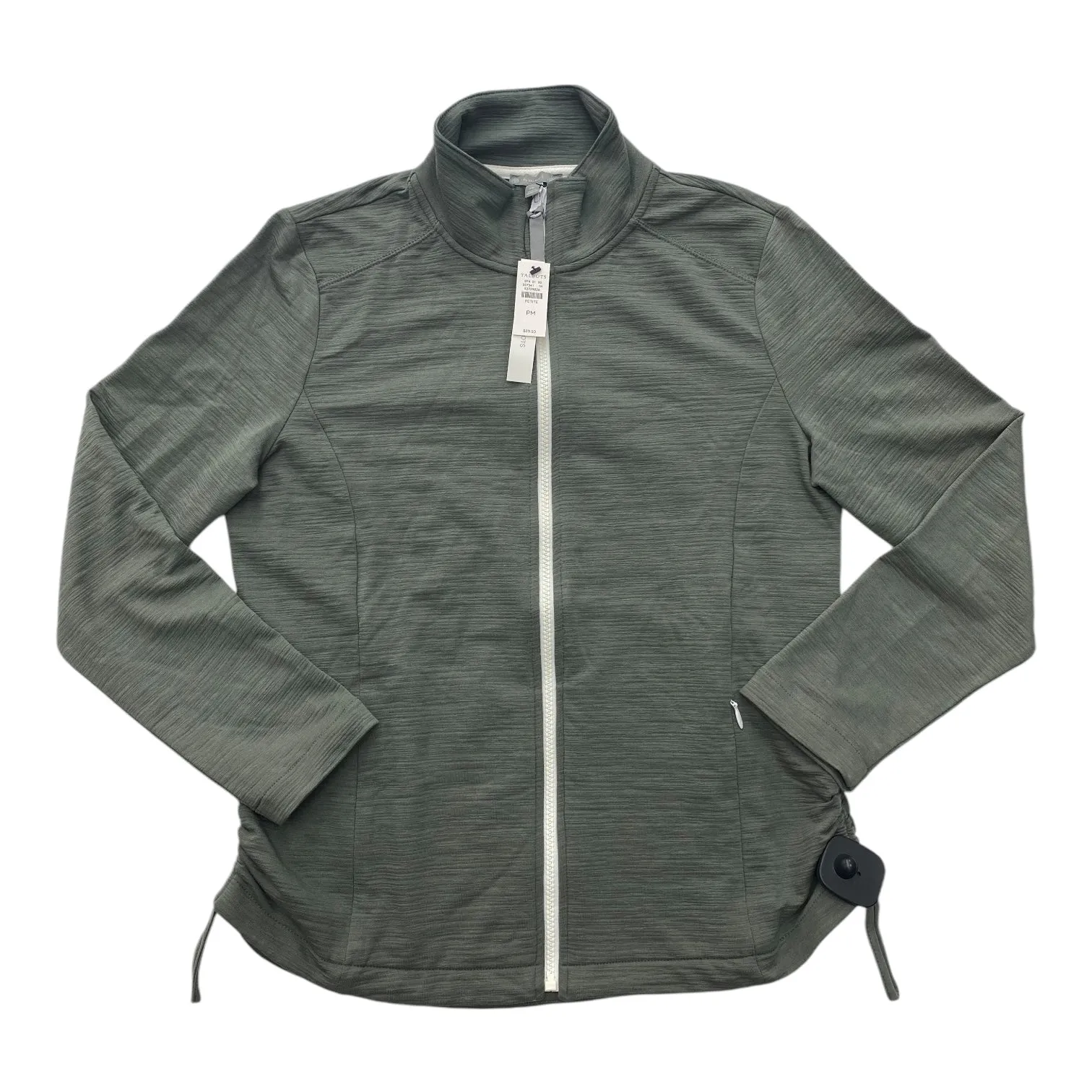 Athletic Jacket By Talbots In Green, Size: Petite  M