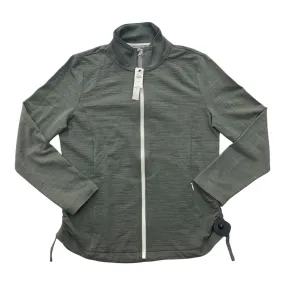 Athletic Jacket By Talbots In Green, Size: Petite  M