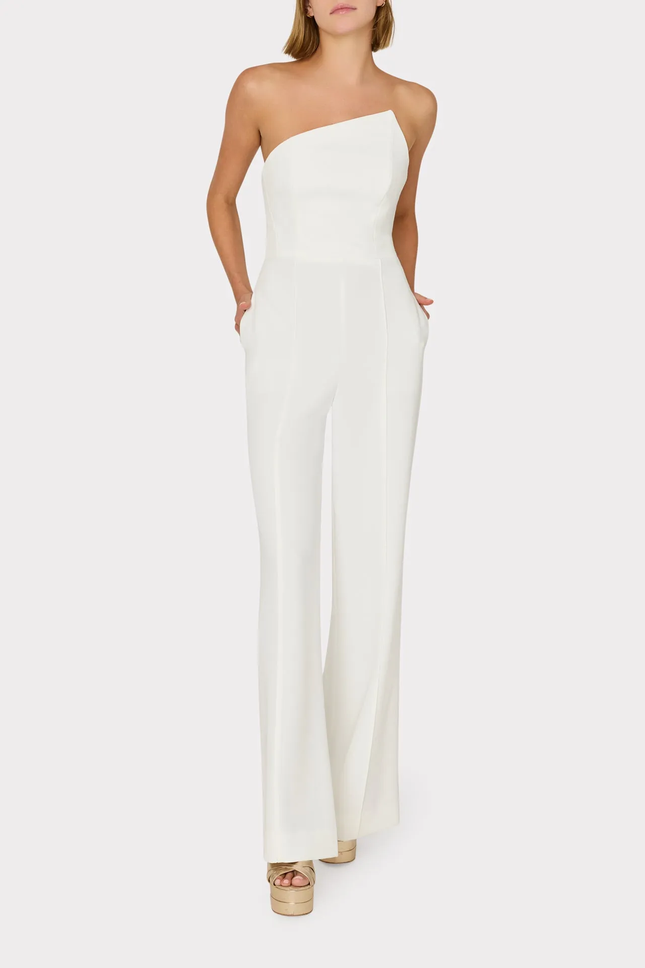 Atlas Cady One Shoulder Jumpsuit