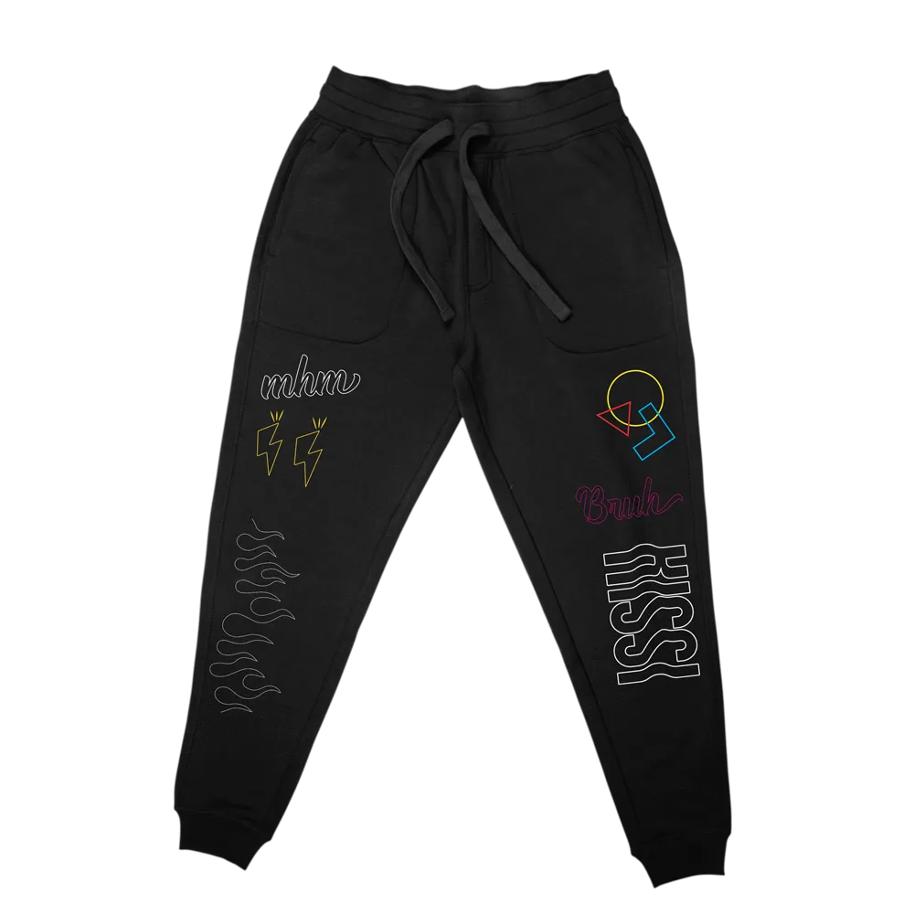 Avani 'Kissi' Black Joggers