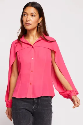 Bailey 44 Siff Blouse in Fuchsia