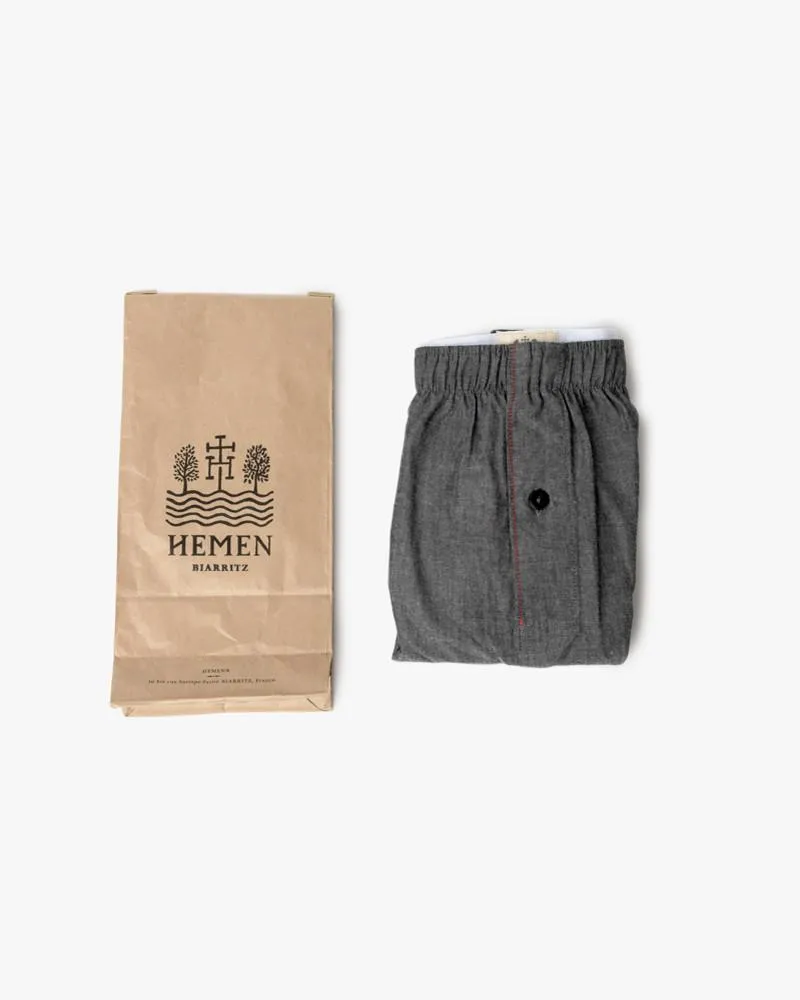 Bastian Boxer in Selvedge Noir