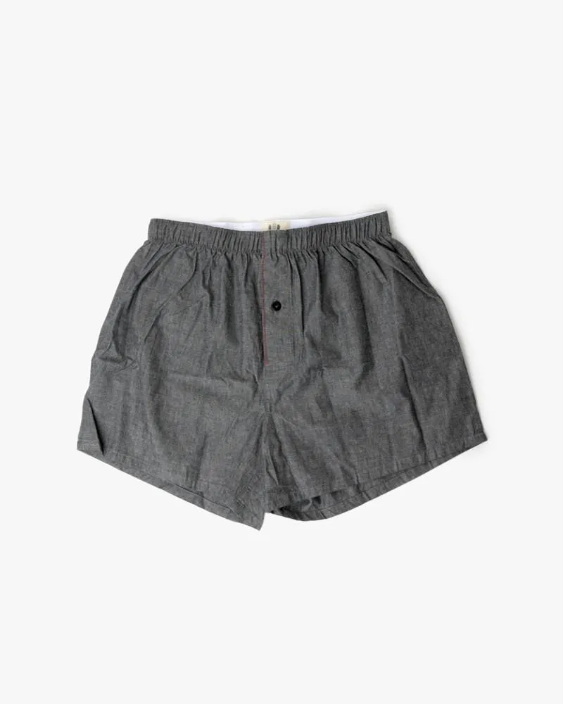 Bastian Boxer in Selvedge Noir