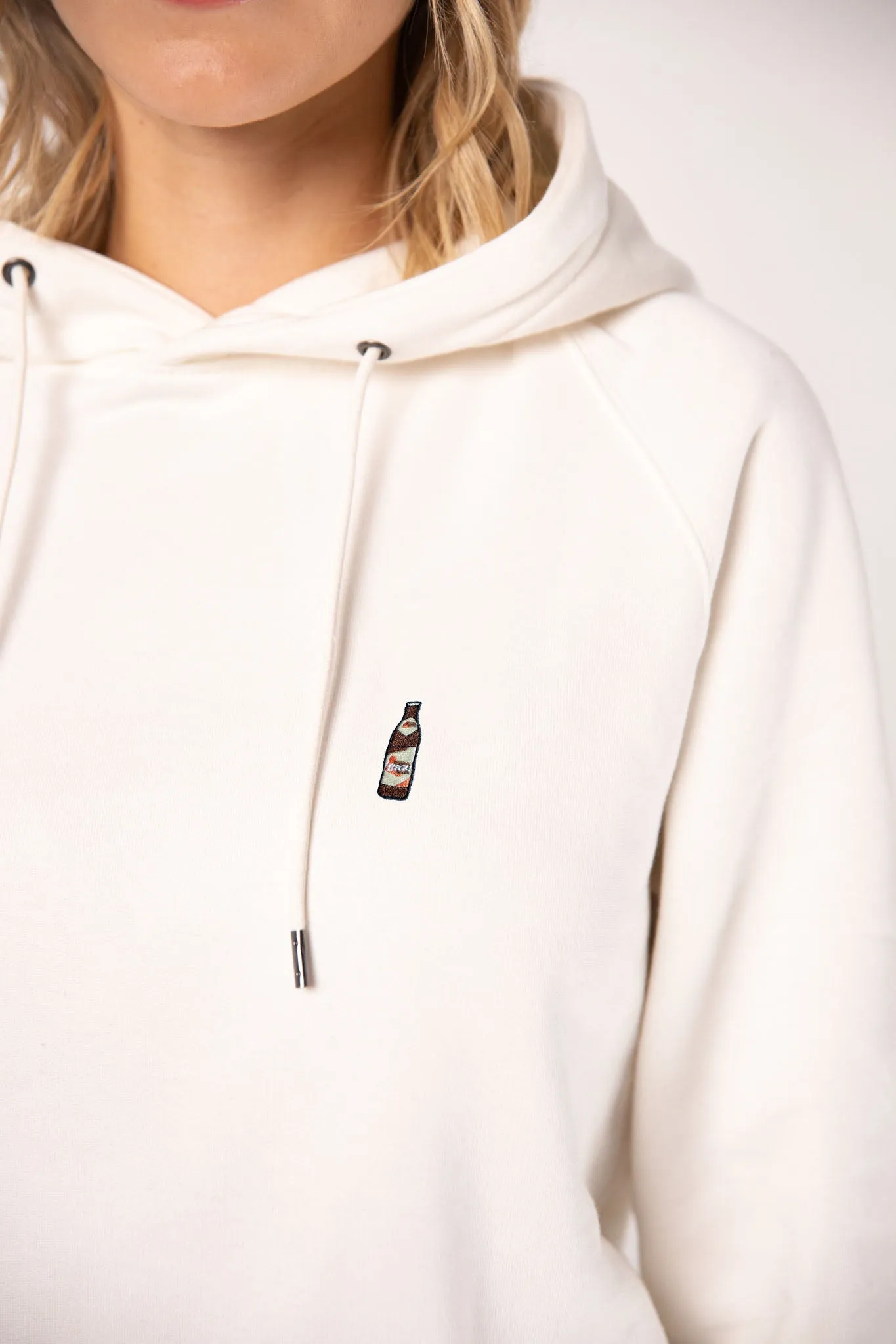 Bazi® | Bestickter Bio-Baumwoll Frauen Hoodie