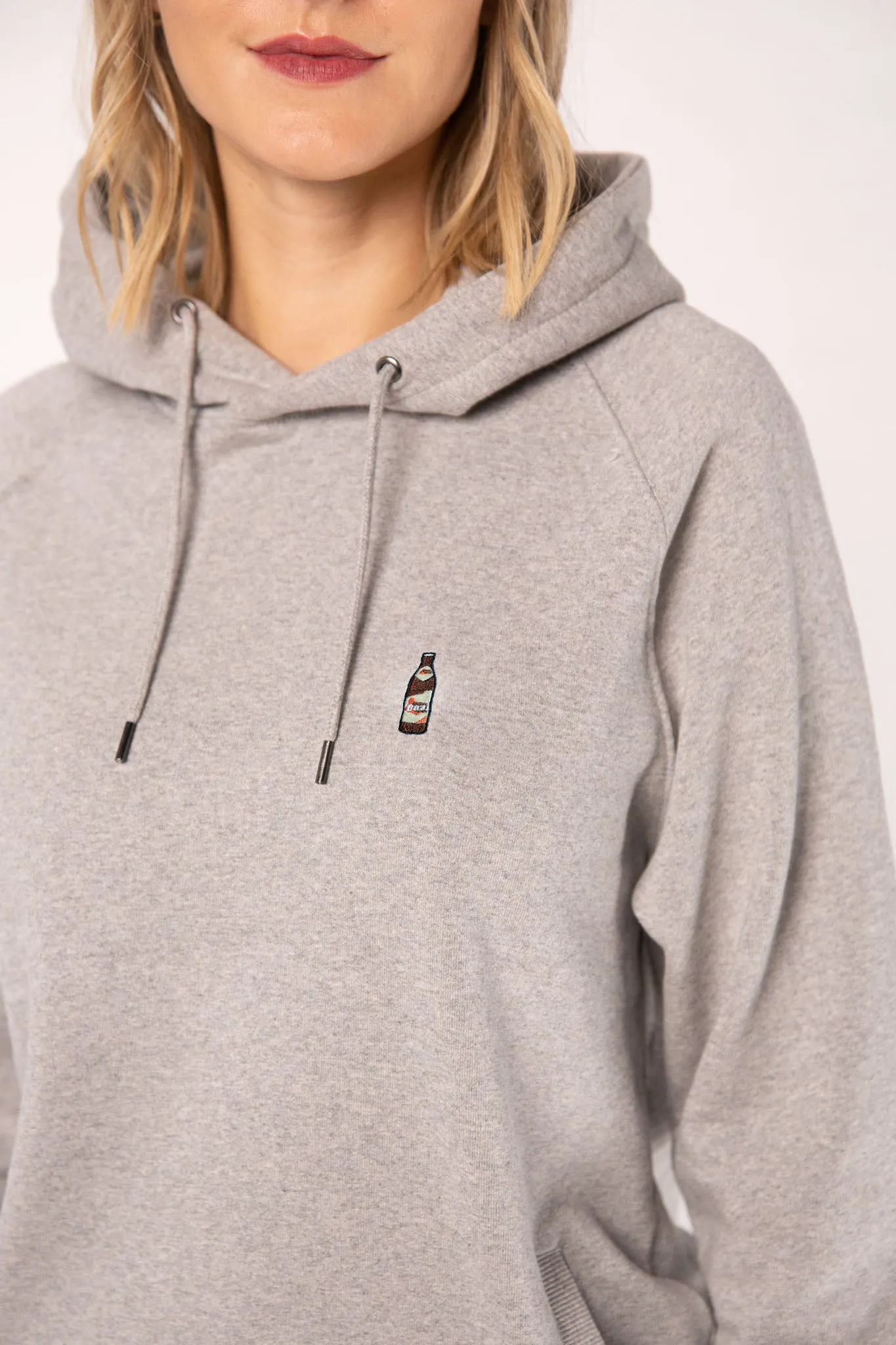 Bazi® | Bestickter Bio-Baumwoll Frauen Hoodie