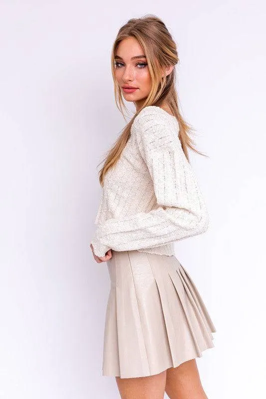 Becca Cropped Sweater