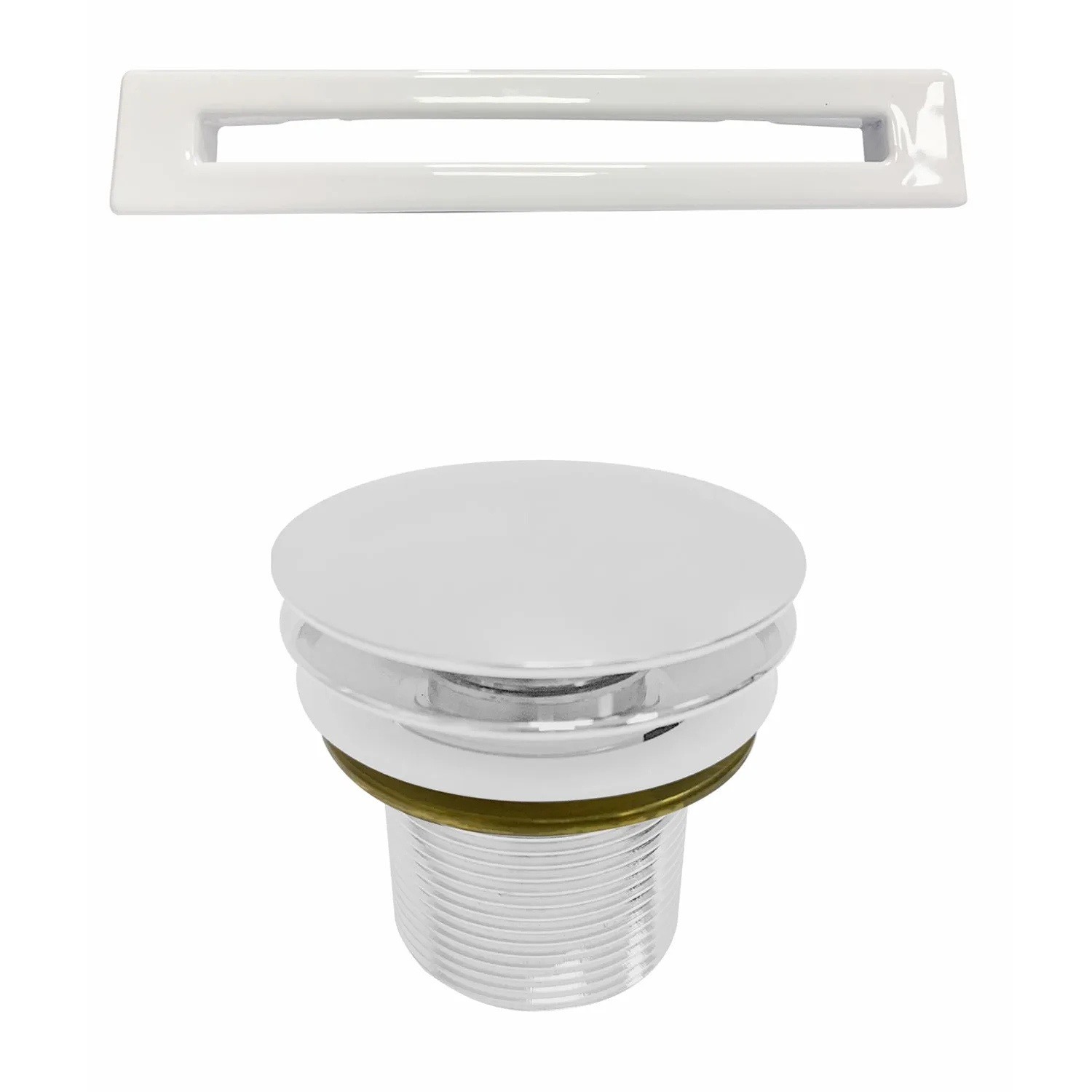 Bethany 59" Acrylic Freestanding Tub with Integral Drain