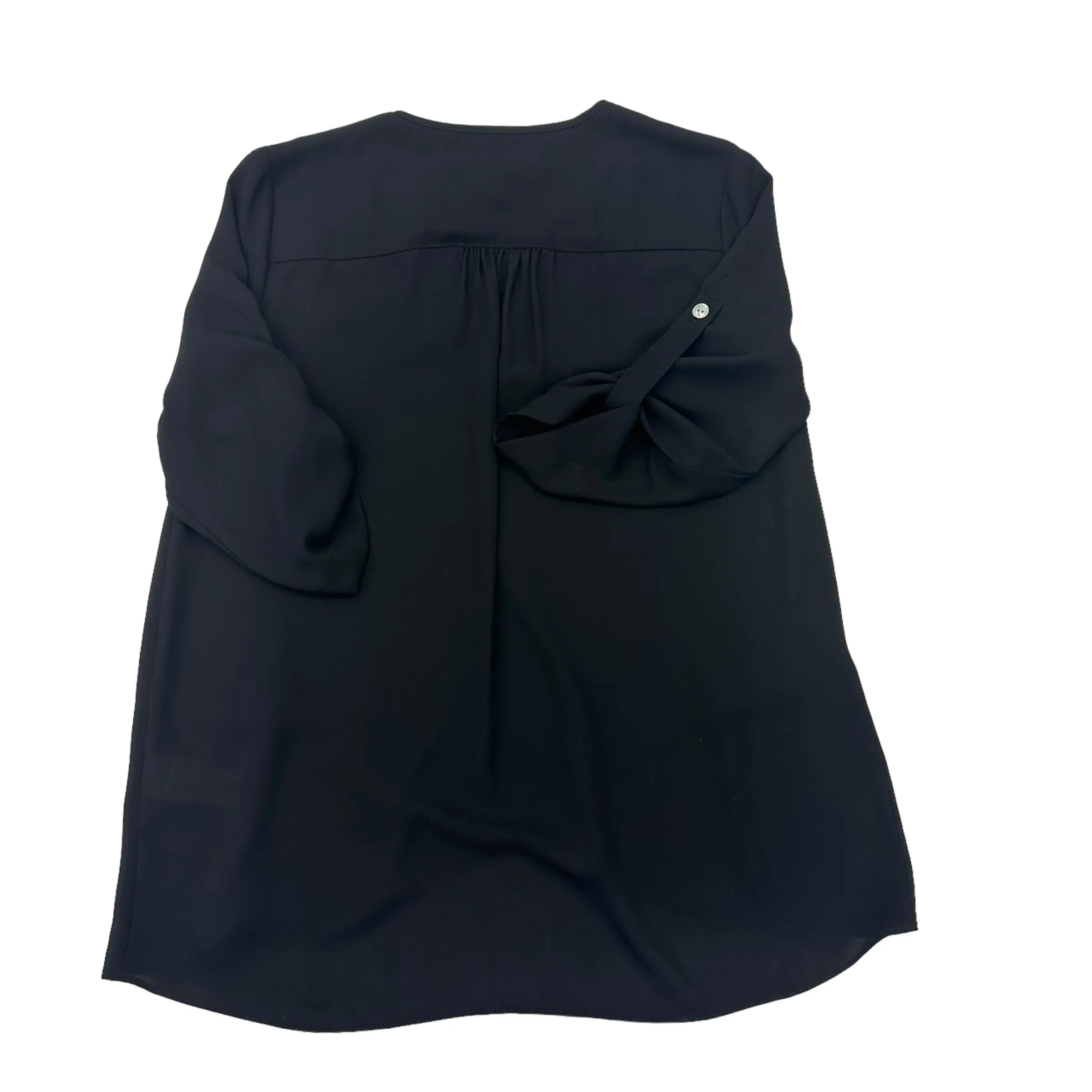 BLACK BLOUSE 3/4 SLEEVE by KAREN KANE Size:S