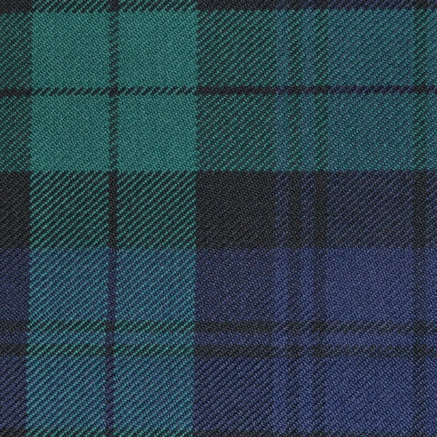 Black Watch Modern All Wool Heavy Weight Tartan