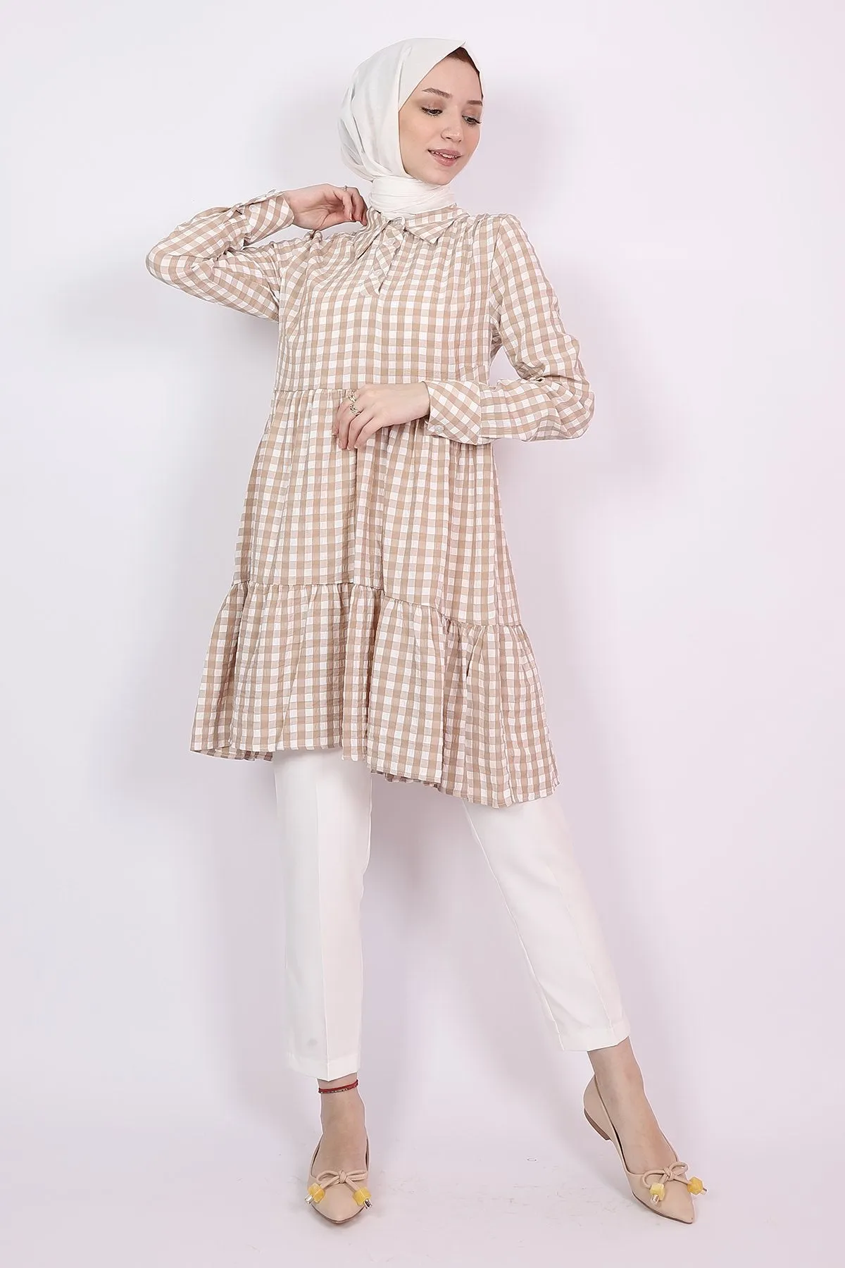 Blouse - Checkered