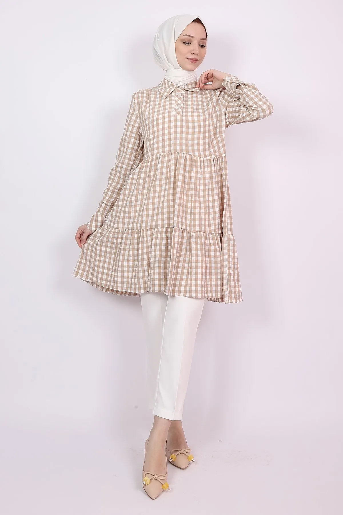 Blouse - Checkered