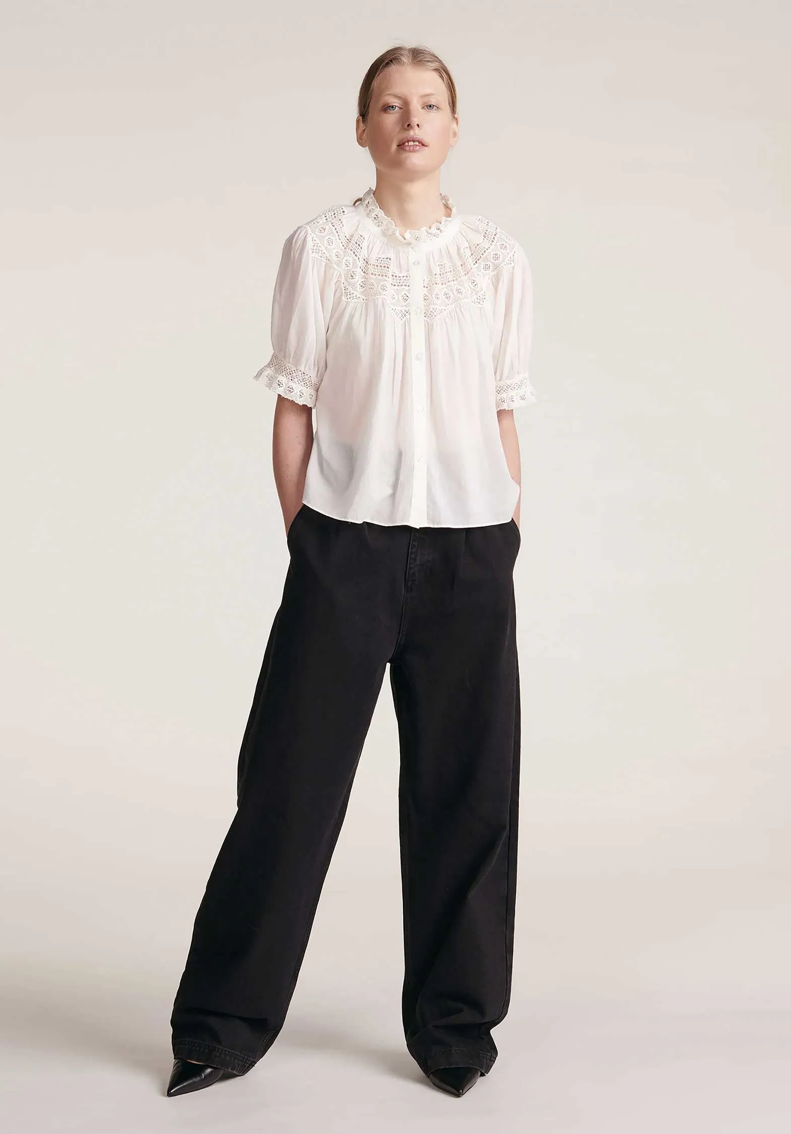 Blouse Leonor-cl Ivory