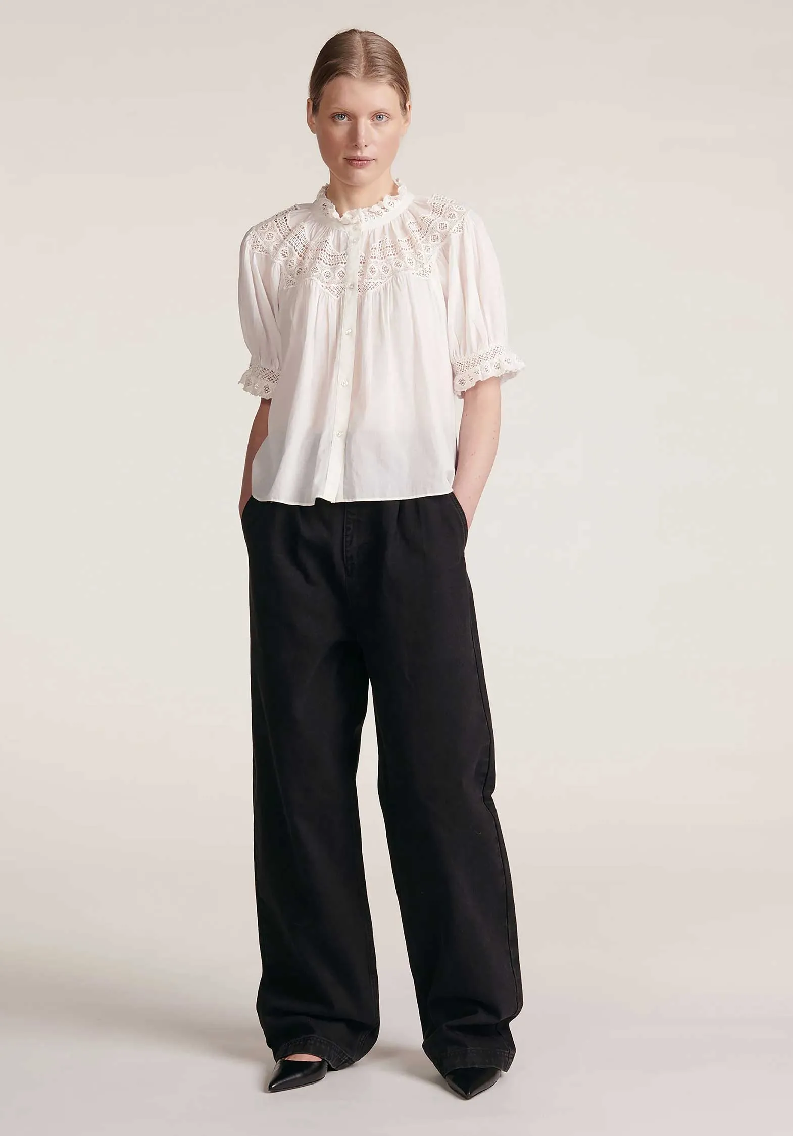 Blouse Leonor-cl Ivory