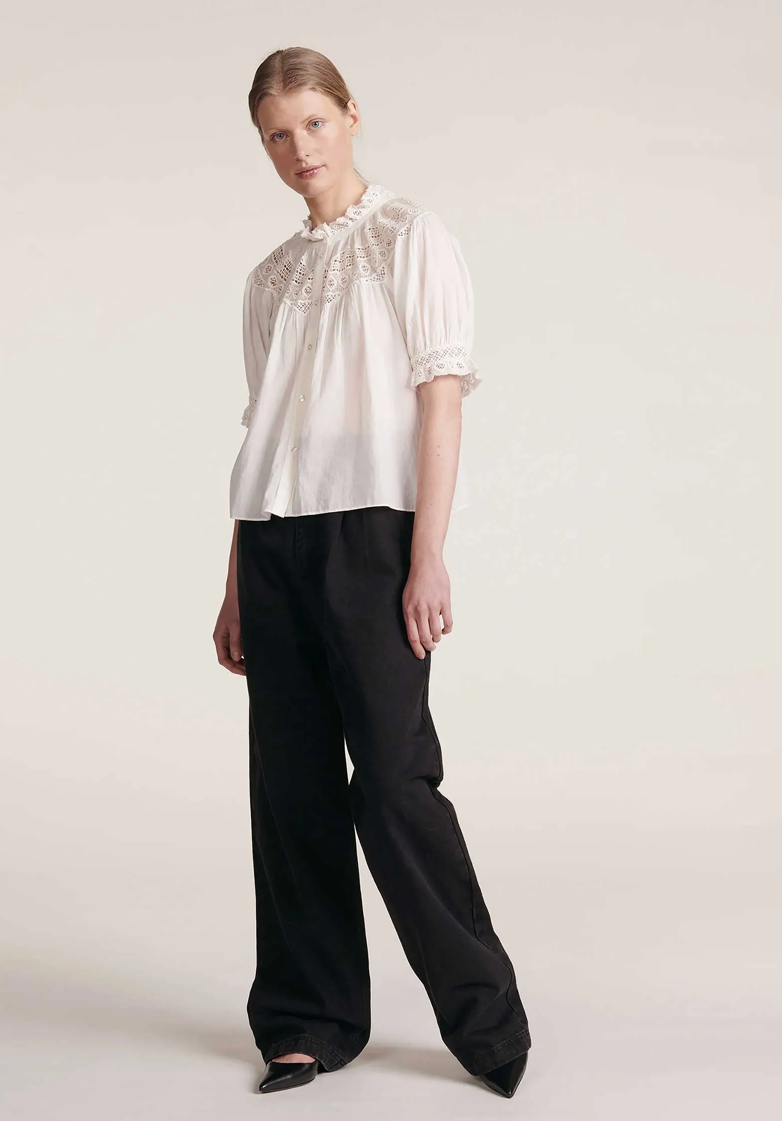 Blouse Leonor-cl Ivory