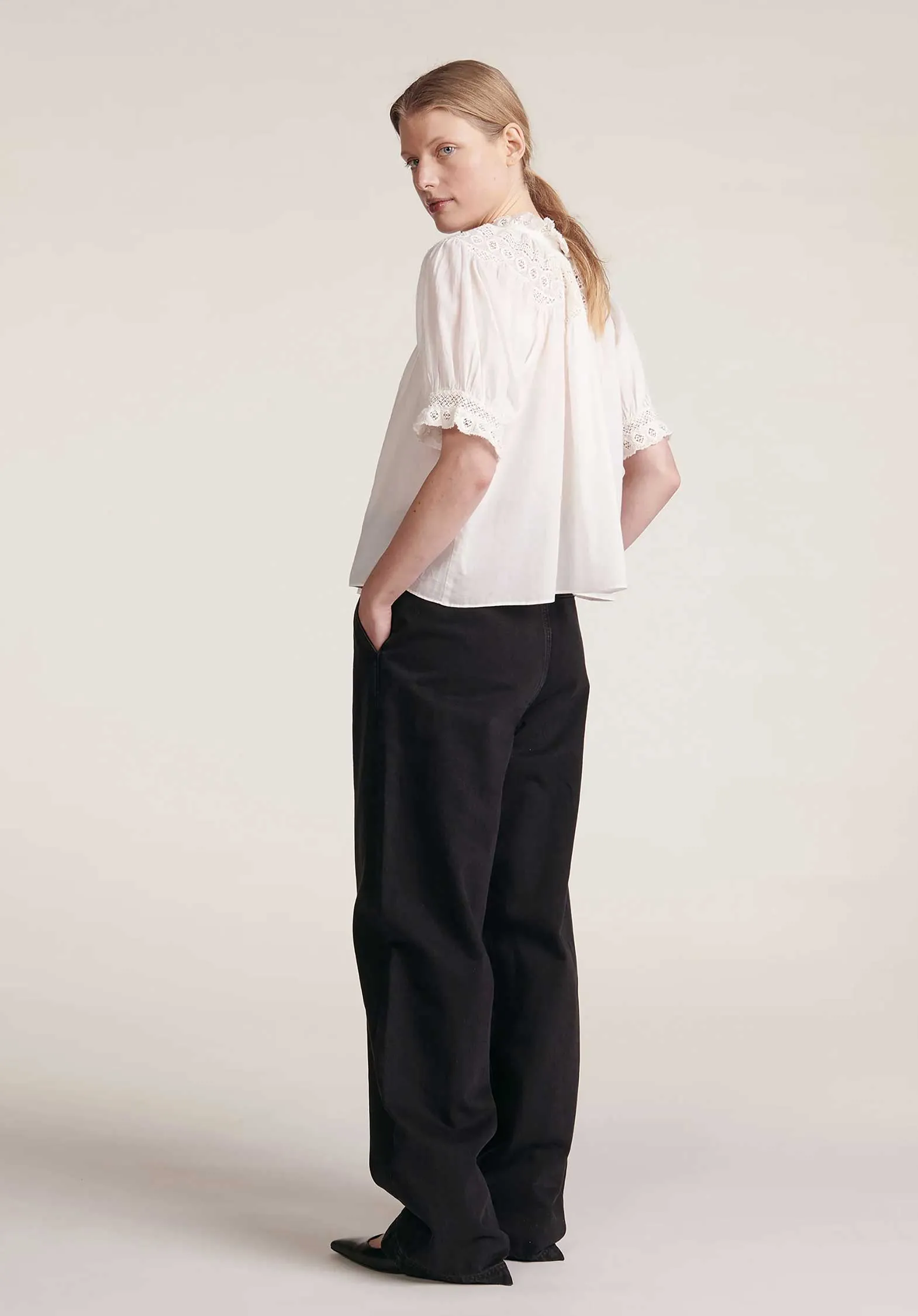 Blouse Leonor-cl Ivory