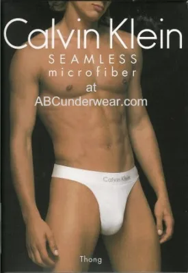 Calvin Klein Microfiber Thong - A Luxurious and Comfortable Addition to Your Intimate Collection