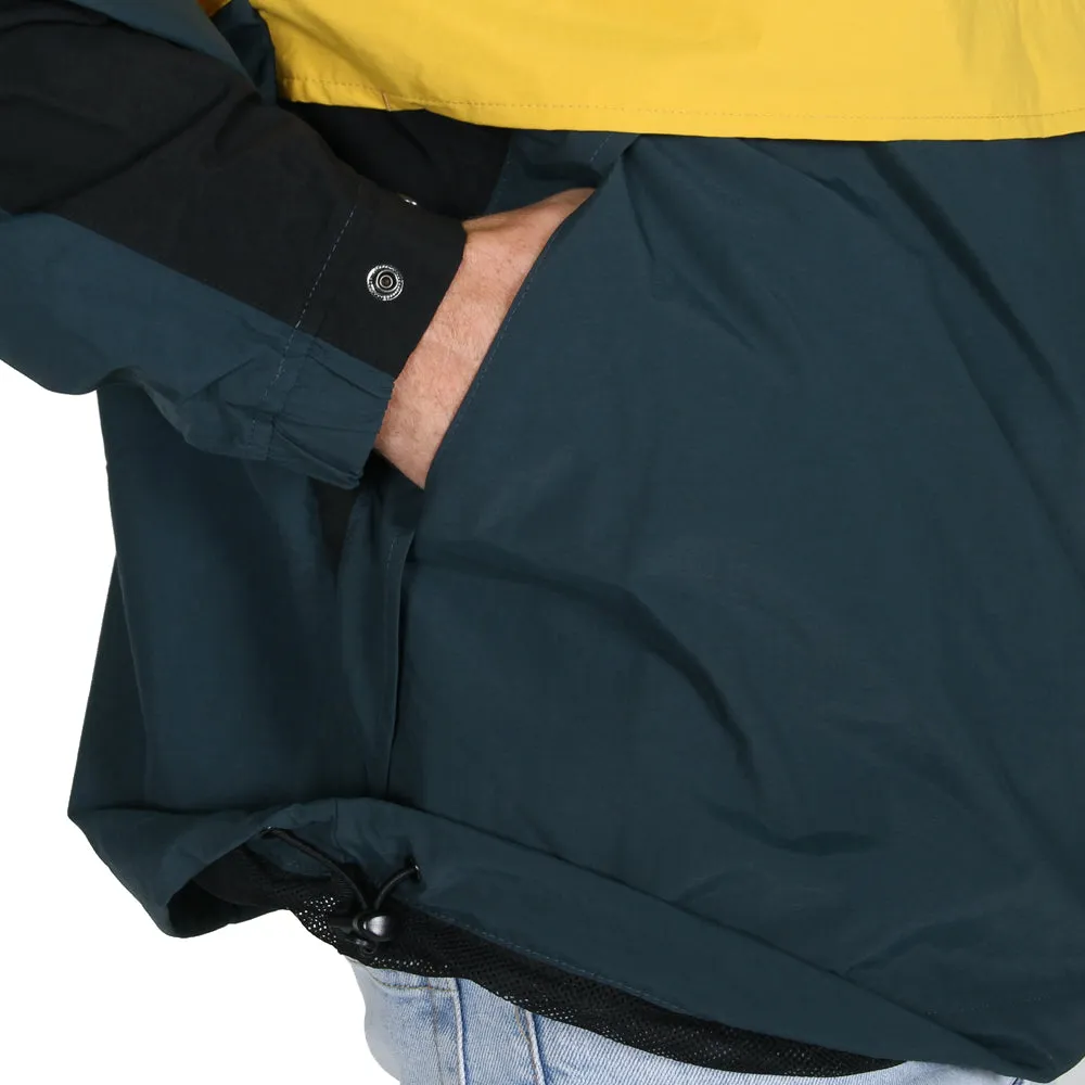 Carhartt WIP Barnes Pullover Jacket Colza Duck Blue Black