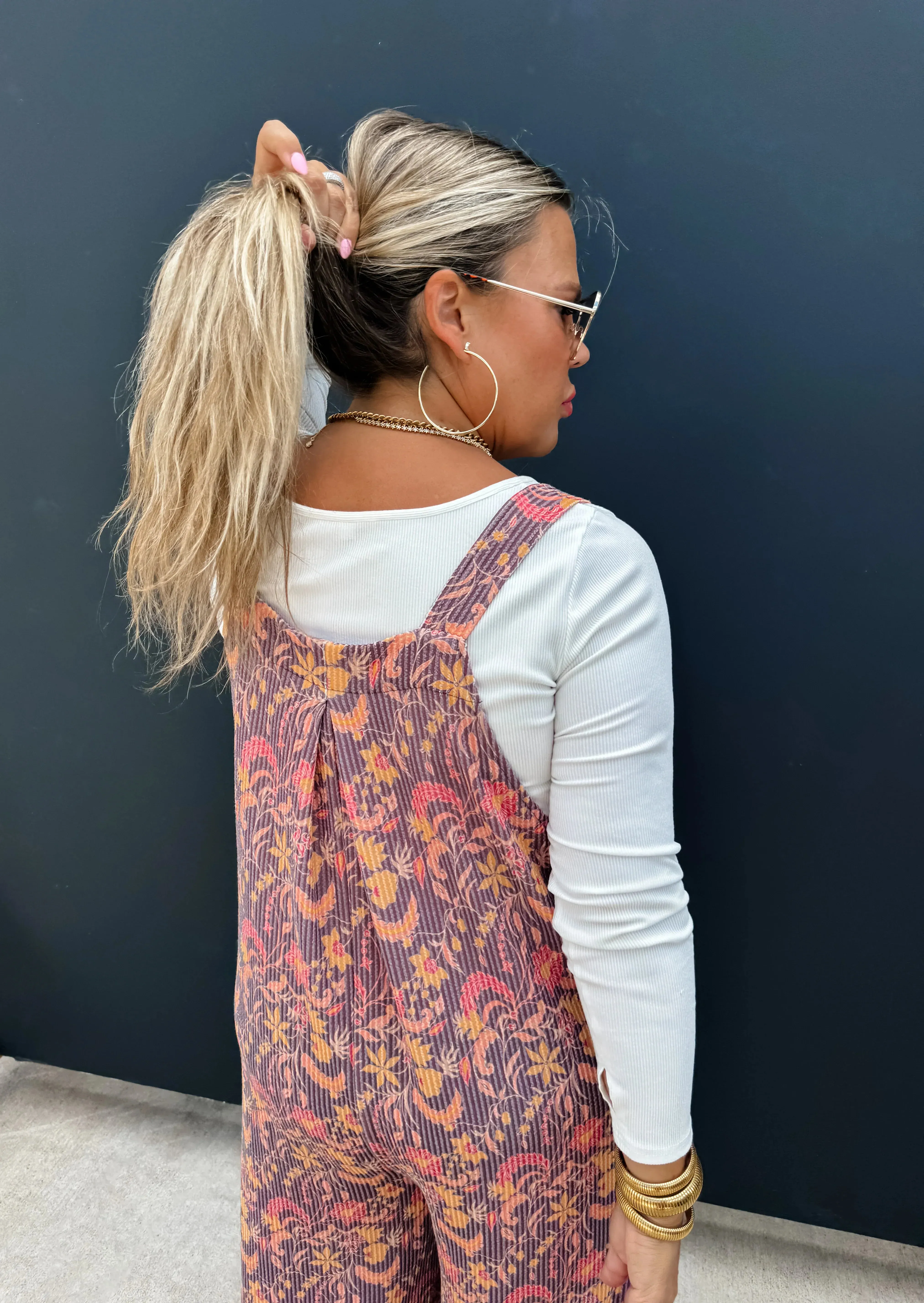 Cassidy Fall Boho Overalls in Two Colors