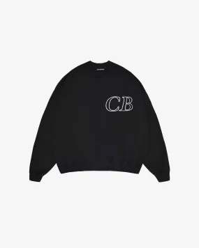 CB ITALIC OUTLINE SWEATSHIRT