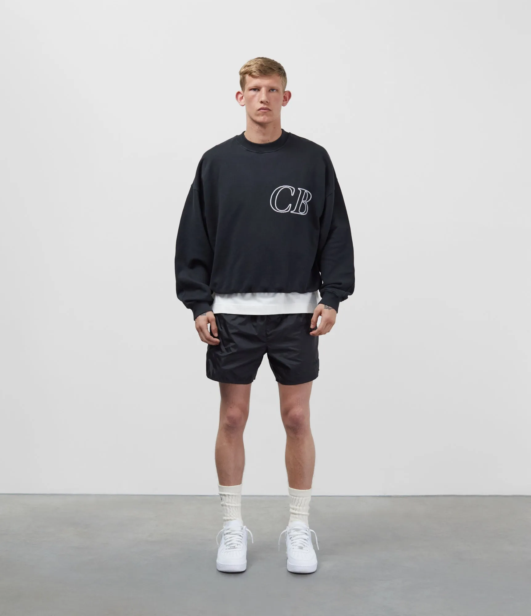 CB ITALIC OUTLINE SWEATSHIRT