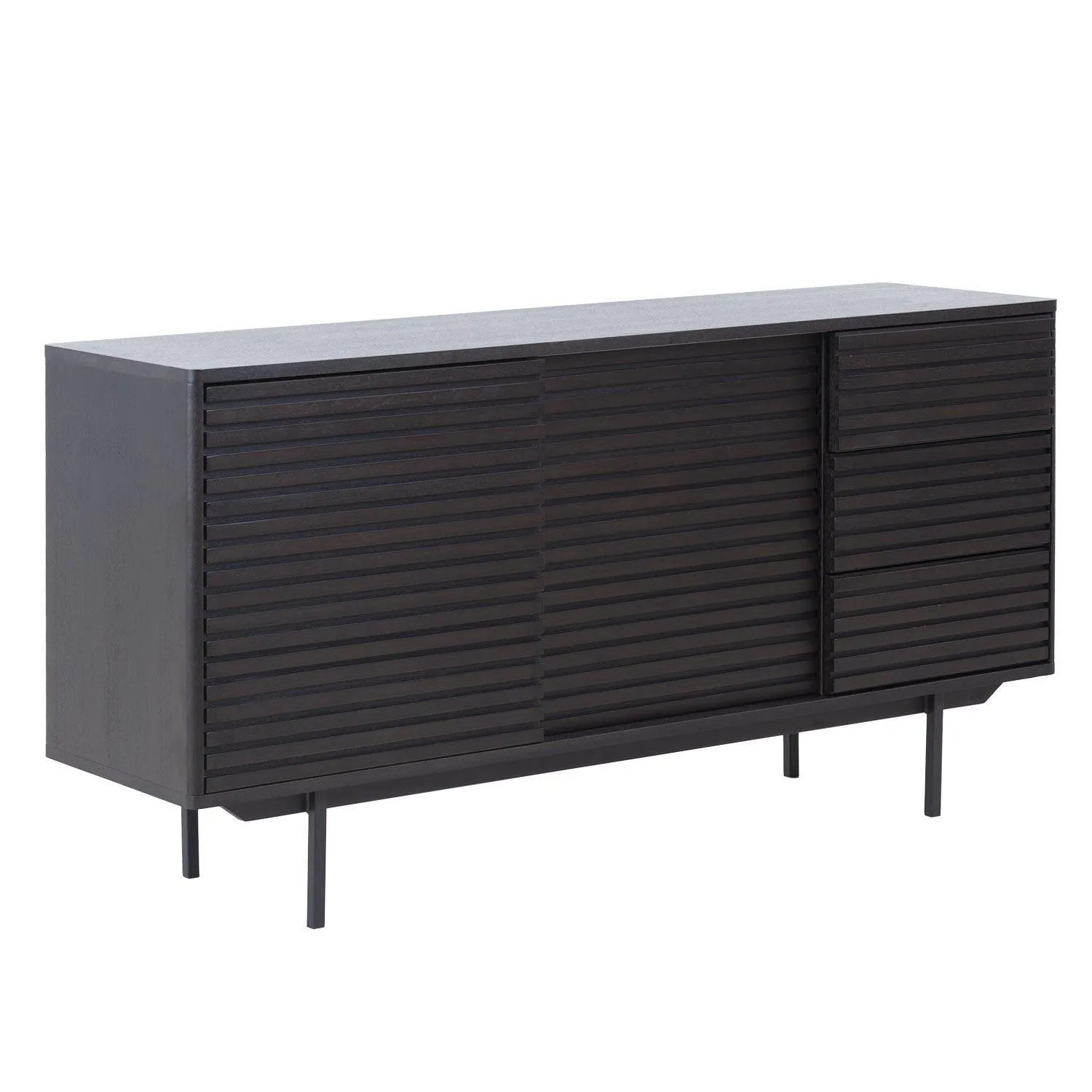 COMBO Mid-Century Sideboard or TV Stand with Storage for Living Room, Kitchen