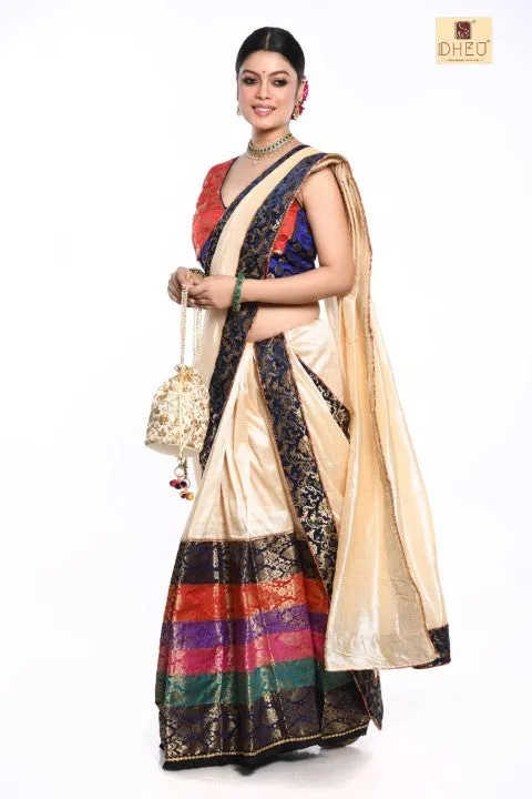 Dheu Designer Mekhela Chador - Flavour of Assam