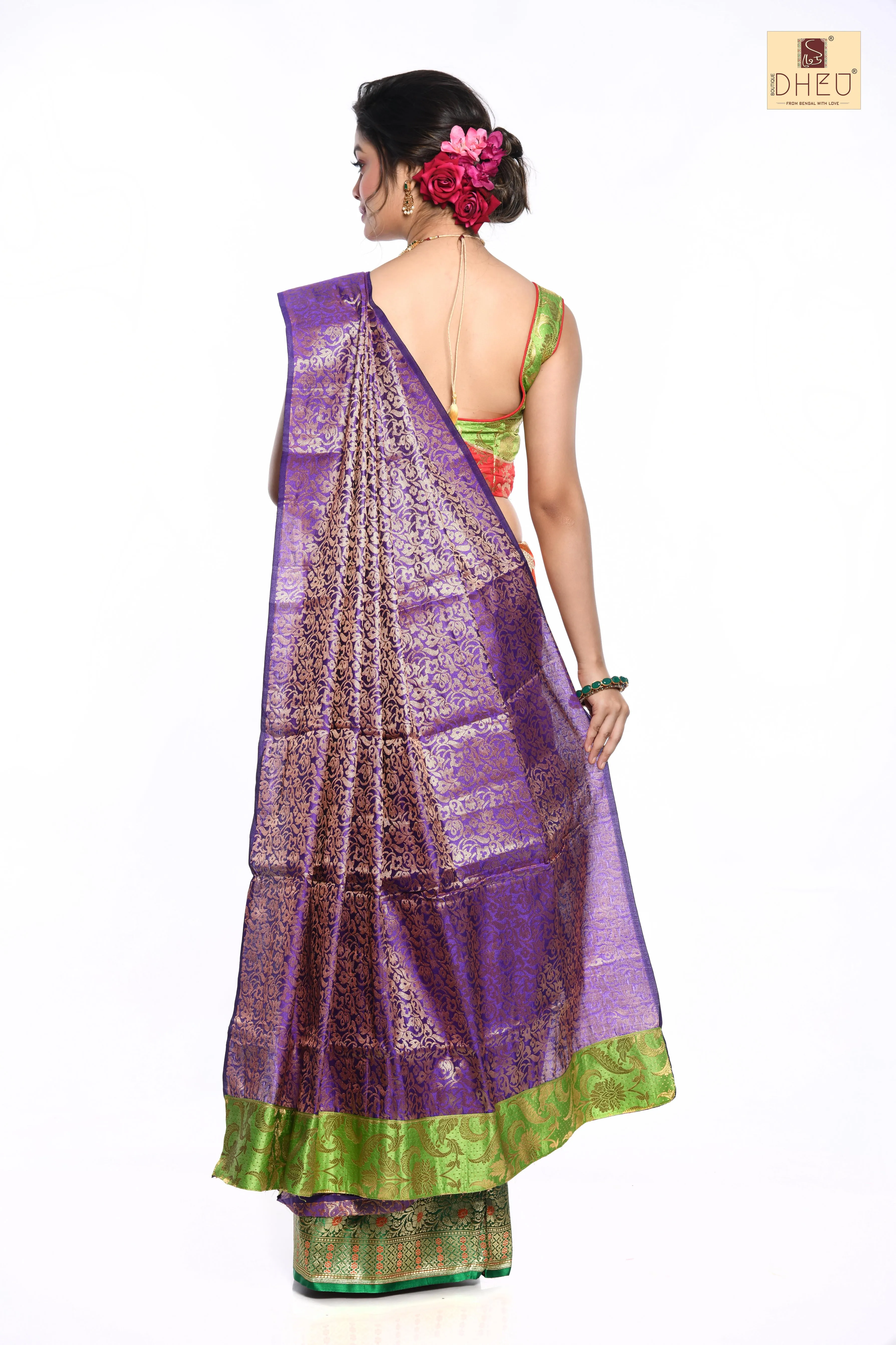Dheu Designer Mekhla Chador - Flavour of Assam