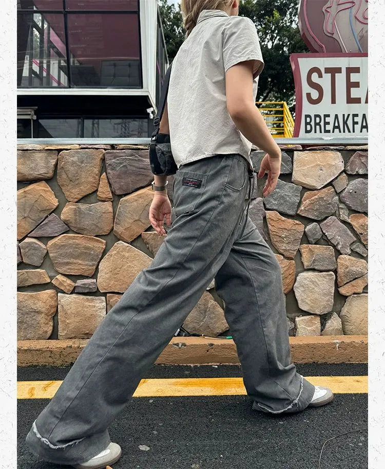 Elasticated Wash Wide Pants