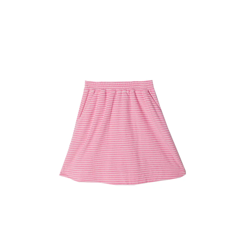 Everyday MINI Skirt - Pink Terry Cloth