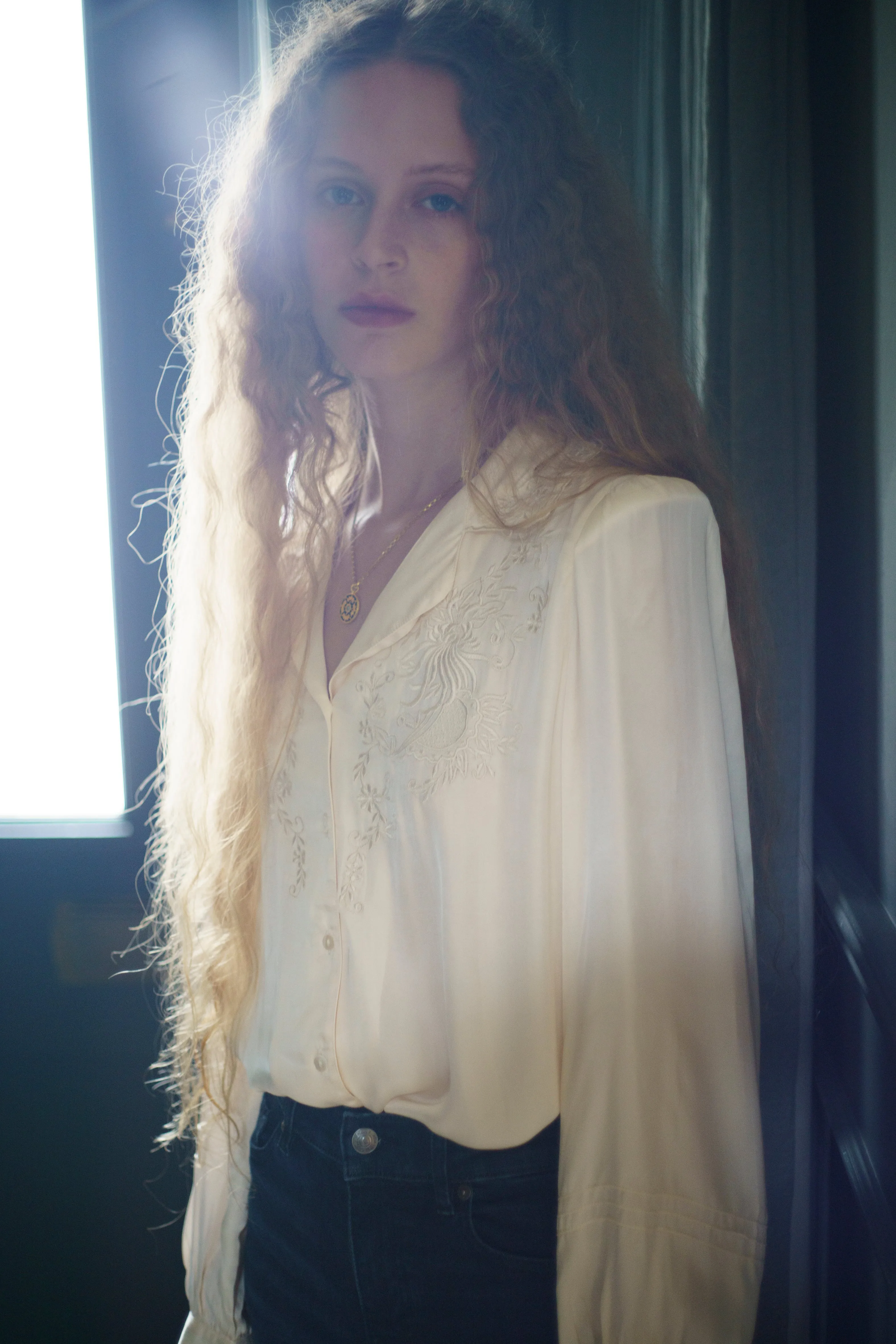 Faune Eloise Blouse Oyster