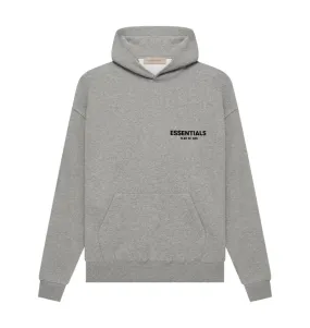 Essentials Dark Heather Oatmeal Hoodie by Fear of God - High-Quality, Comfortable & Stylish