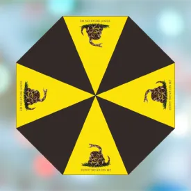 Gadsden Live Snake Design Umbrella