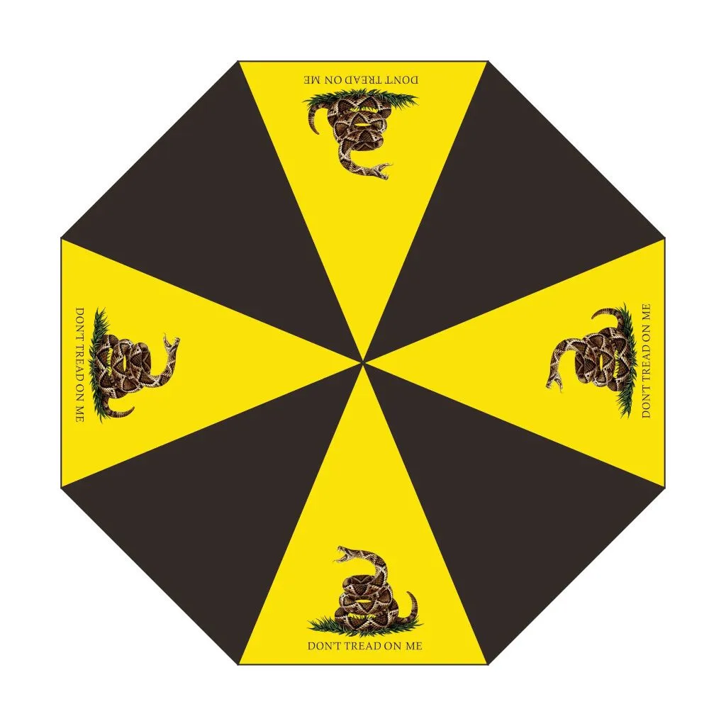 Gadsden Live Snake Design Umbrella
