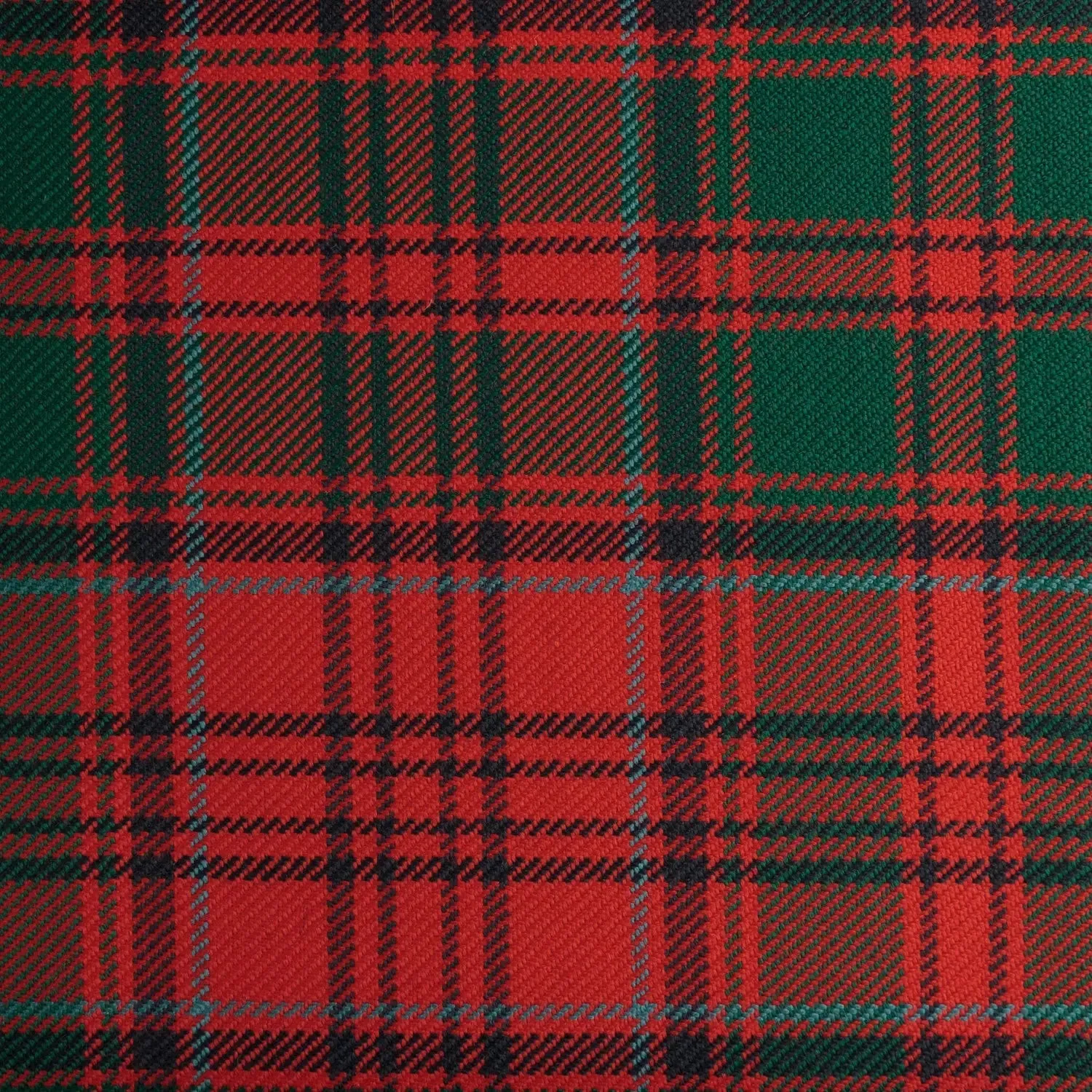 Grant Modern Red All Wool Heavy Weight Tartan
