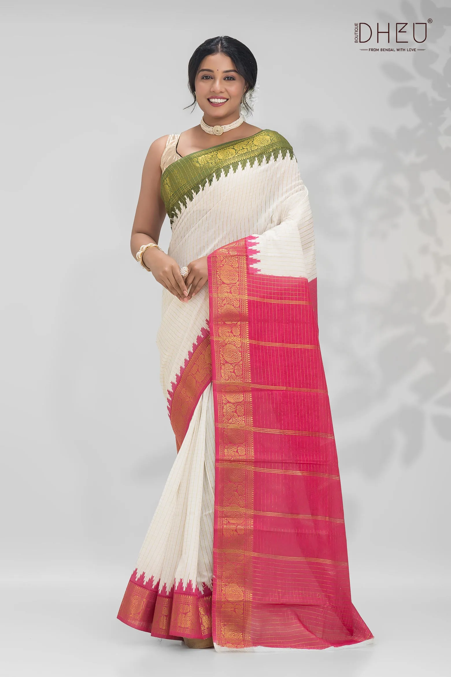 Handloom Maheshwari Saree