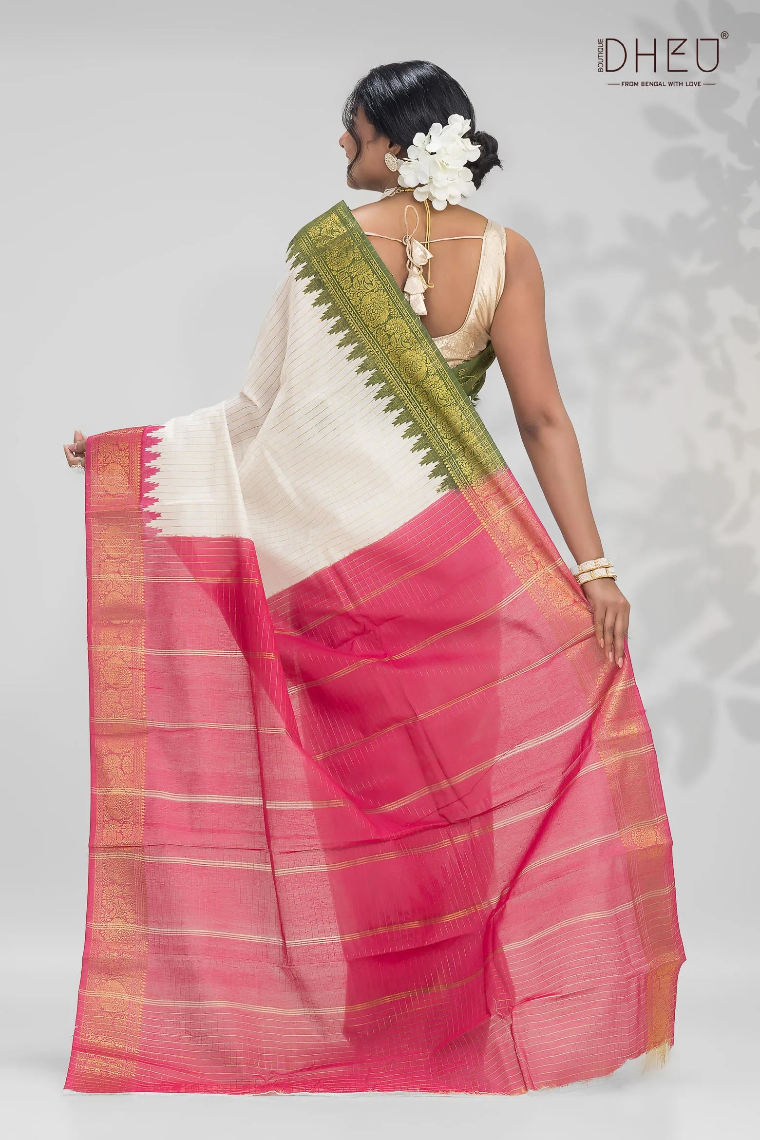 Handloom Maheshwari Saree