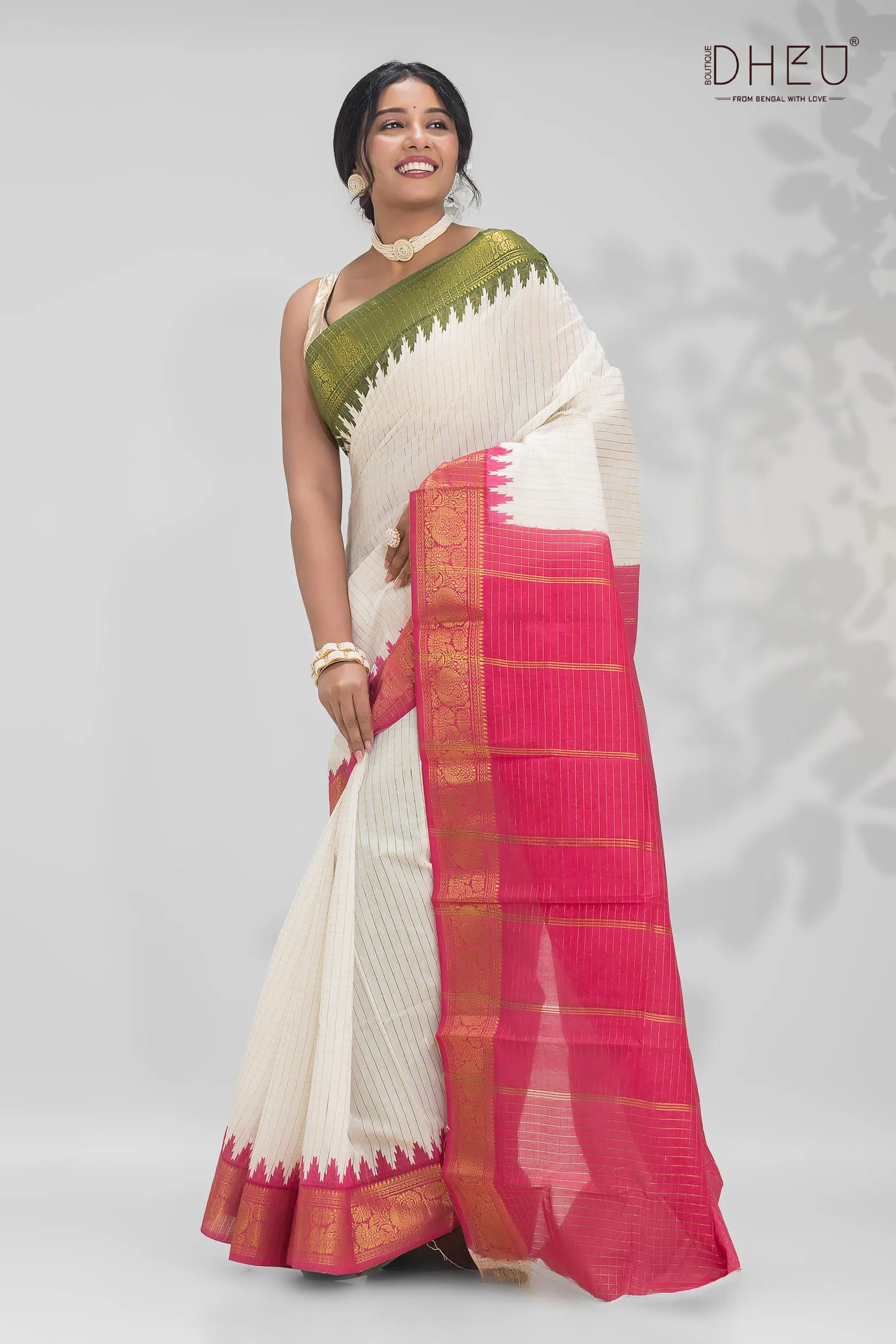 Handloom Maheshwari Saree