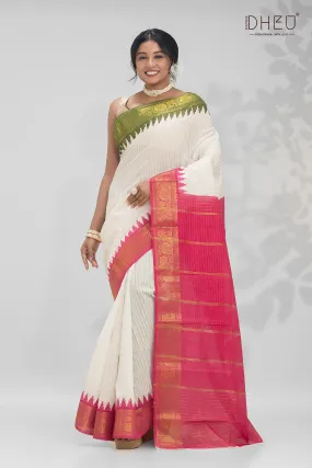 Handloom Maheshwari Saree